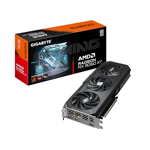 Transforma tu experiencia gamer con fluidez absoluta: GIGABYTE RADEON RX 9060 XT GAMING OC 8G garantiza gráficos ultra detallados y velocidad superior.