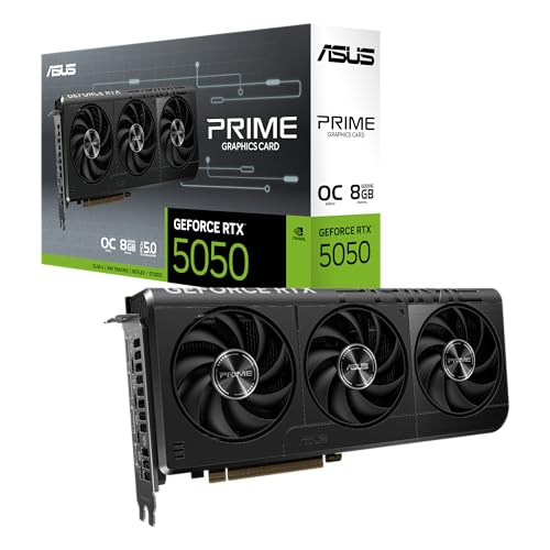 Desbloquea Rendimiento de Élite en Espacios Compactos: La Nueva ASUS PRIME GEFORCE RTX 5050 OC EDITION Llega con Tecnología de Refrigeración Avanzada y 8 GB GDDR6 para Transformar tu Experiencia de Juego y Creación Sin Compromisos.