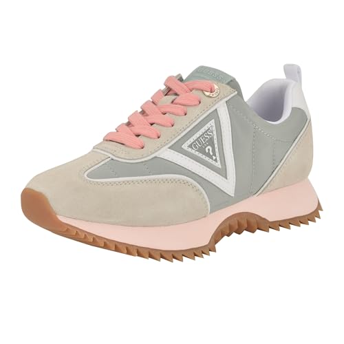 Transforma tu estilo sin esfuerzo con las zapatillas deportivas GUESS BAIL en verde claro y blanco. Diseñadas para combinar moda y comodidad, perfectas para uso diario con un aspecto fresco y moderno.