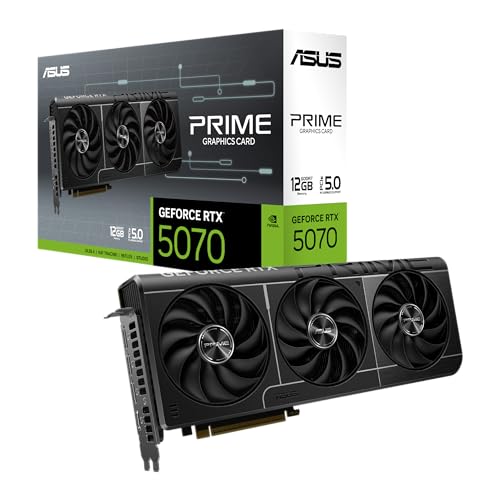 Potencia tu PC compacta con la ASUS PRIME GEFORCE RTX™ 5070: Rendimiento premium en un diseño SFF optimizado, para gamers y creadores que buscan fluidez en 4K sin sacrificar espacio.