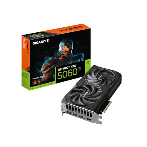 Impulsa tu PC al máximo rendimiento con fluidez absoluta: Descubre la nueva GIGABYTE GEFORCE RTX 5060 TI WINDFORCE OC 8G, equipada con memoria GDDR7 y PCIe 5.0 para una experiencia visual inigualable en juegos y diseño.