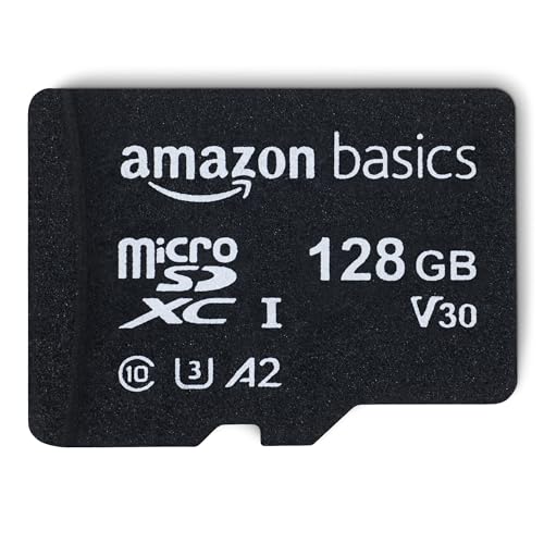 Potencia tu Almacenamiento con Velocidad y Confianza: Descubre la Innovadora AMAZON BASICS MICRO SDXC 128GB que Ofrece Rendimiento A2/U3 y Lecturas de 100 MB/s para una Experiencia Sin Límites en Dispositivos Móviles y Más.