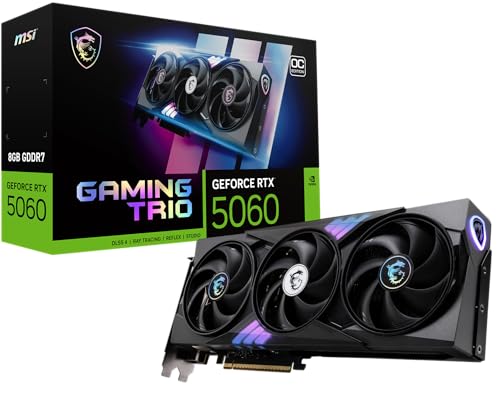 Descubre cómo la MSI RTX 5060 revoluciona tu experiencia gaming con velocidades extremas de 2640 MHz y memoria GDDR7: el aliado perfecto para jugadores que buscan fluidez absoluta y gráficos detallados en títulos exigentes, gracias a la arquitectura NVIDIA Blackwell que maximiza el rendimiento sin compromisos.