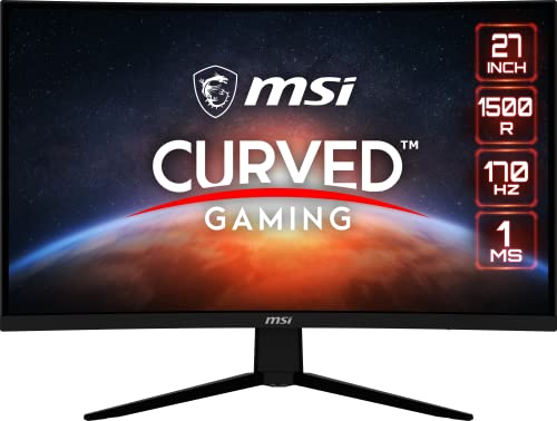 Transforma tu experiencia de juego con fluidez visual extrema: el monitor MSI G273CQ ofrece 170Hz y QHD en un panel VA avanzado, garantizando inmersión sin límites y precisión inigualable para jugadores exigentes.