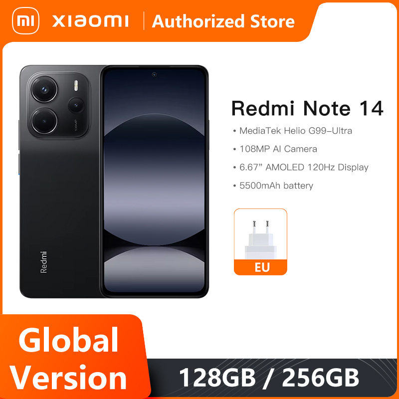 Captura momentos con precisión profesional y disfruta una fluidez visual sin igual gracias al XIAOMI REDMI NOTE 14, que combina una cámara AI de 108MP con pantalla AMOLED de 120Hz, ofreciendo rendimiento superior y duración de batería excepcional para el usuario exigente.