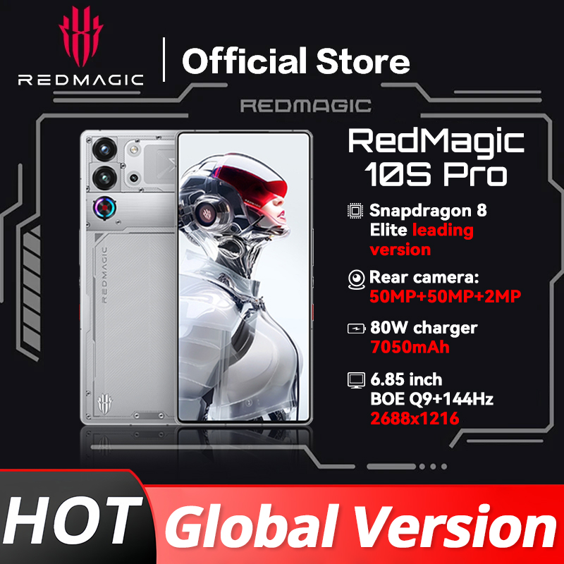 Domina cada batalla con fluidez absoluta gracias al REDMAGIC 10S PRO 5G: una pantalla de 144Hz, batería gigante de 7050mAh y carga ultrarrápida de 80W te garantizan victorias sin interrupciones.