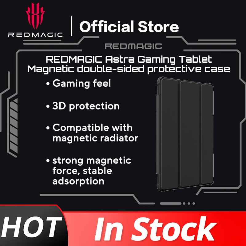 Protección superior sin esfuerzo: Descubre la funda magnética que mantiene tu REDMAGIC TABLET 3 PRO como nueva, combina durabilidad y estilo avanzado para gamers exigentes.