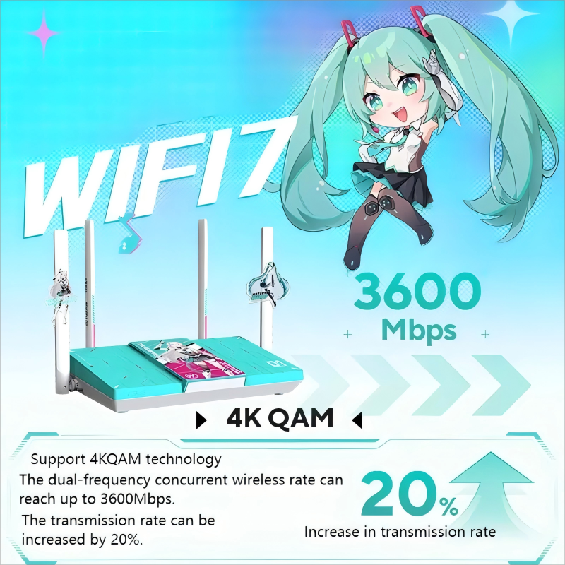 Domina cada partida sin cortes: El ASUS RT-BE57 lleva tu conexión al nivel profesional con WiFi7, garantizando latencia ultra baja y estabilidad impecable para gamers exigentes.