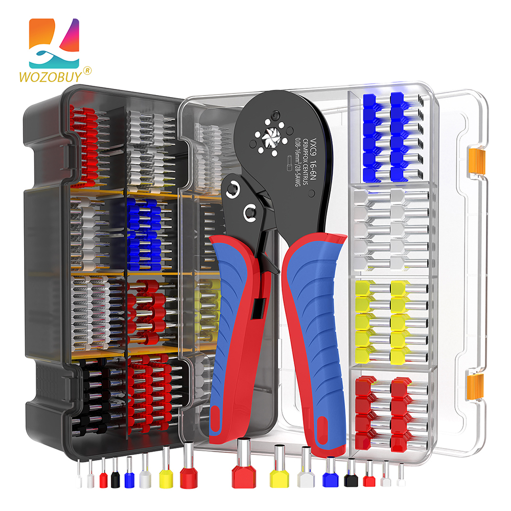 Optimiza tus conexiones eléctricas con precisión profesional: el VXC9 16-6N elimina errores y ahorra tiempo en instalaciones domésticas e industriales, gracias a su diseño autoajustable y trinquete de seguridad para crimpados perfectos en cables de 0,08-16 mm².