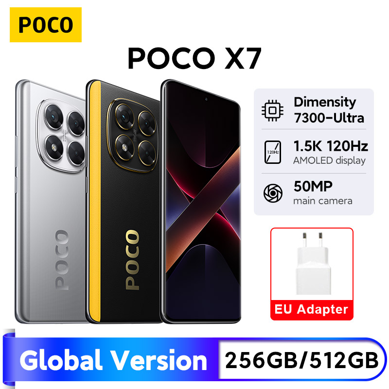 Maximiza tu experiencia móvil: el POCO X7 5G redefine el rendimiento con su PANTALLA AMOLED CURVA de 6.67 pulgadas, CÁMARA DE 50 MP y CARGA TURBO de 45W, ofreciendo duración y velocidad incomparables en un solo dispositivo.