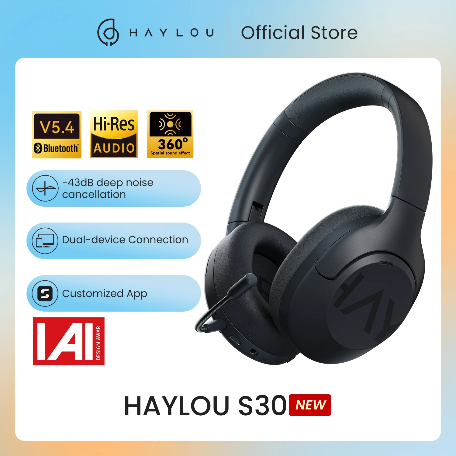 HAYLOU S30: Un balance sólido entre audio y cancelación