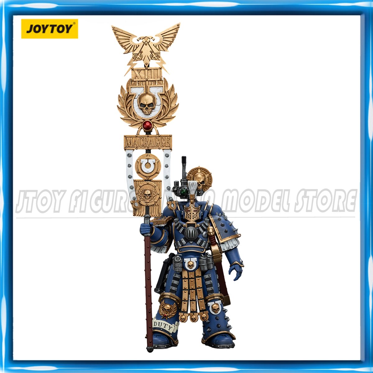 Domina la batalla con detalle excepcional: la figura JOYTOY WARHAMMER 30K REMUS VENTANUS eleva tu colección al máximo nivel con su diseño ultrarrealista y articulación premium.