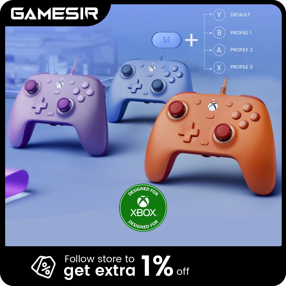 Olvídate de drift en tus juegos: el GAMESIR G7 SE con joystick Hall Effect redefine la precisión por menos de $52, una oferta imperdible para jugadores exigentes.