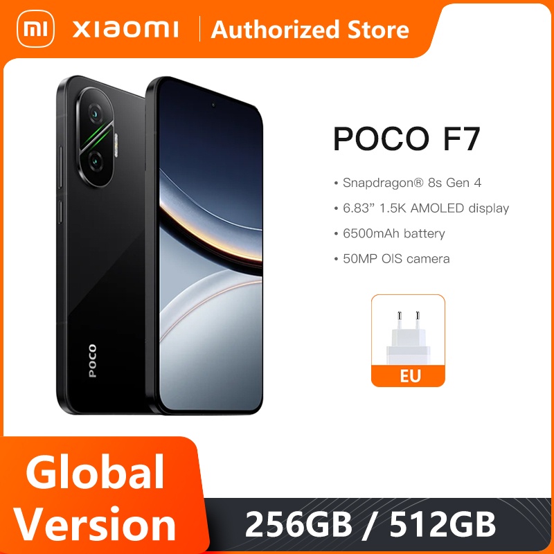 Transforma tu experiencia móvil con fluidez imparable: el POCO F7 5G combina un rendimiento extremo gracias al Snapdragon 8s Gen 4, pantalla AMOLED vibrante de 6.83 pulgadas, cámara de 50MP con OIS y una batería de 6500mAh que dura todo el día.