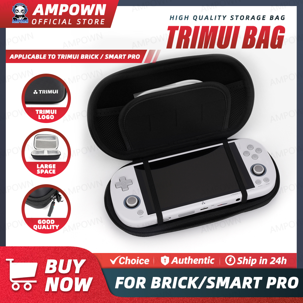 Protege tu inversión como un profesional con esta funda resistente: Ideal para la consola portátil TRIMUI BRICK SMARTPRO, asegura durabilidad y estilo en cada uso, manteniendo tu dispositivo a salvo de golpes y polvo.