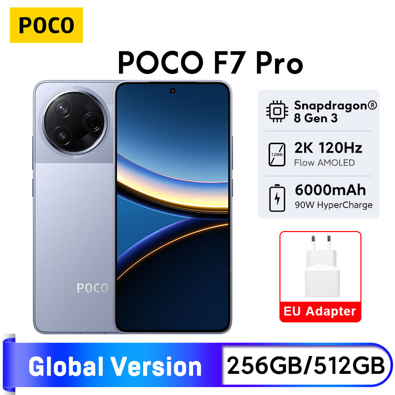 Potencia y autonomía sin límites: El POCO F7 PRO redefine tu experiencia móvil con el Snapdragon 8 Gen 3 y una batería de 6000mAh, maximizando rendimiento y duración para usuarios exigentes.