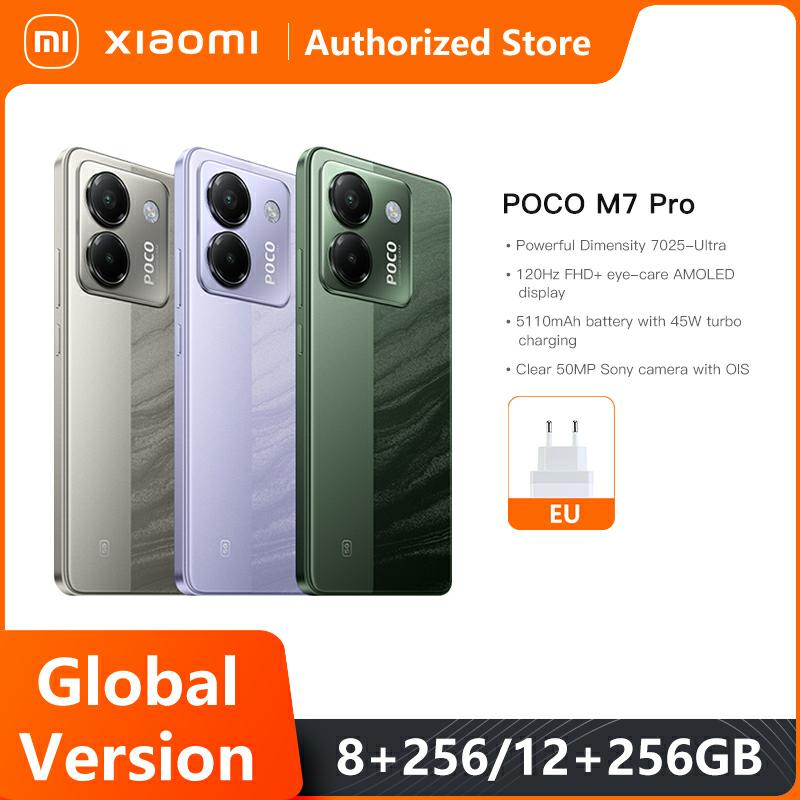 Descubre el futuro de la conectividad móvil con el POCO M7 Pro 5G: Disfruta de una experiencia visual inmersiva gracias a su pantalla AMOLED de 120Hz y protección ocular, captura momentos nítidos con su cámara de 50MP y OIS, mantente conectado con NFC, todo en el POTENTE POCO M7 Pro 5G, diseñado para elevar tu día a día.