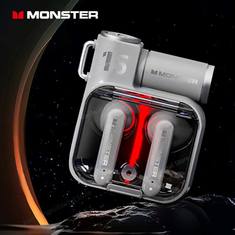 ¡Potencia tu juego y música con calidad profesional! Descubre los auriculares MONSTER XKT15 con Bluetooth 5.3, sonido HiFi y batería de larga duración para un entretenimiento sin límites.