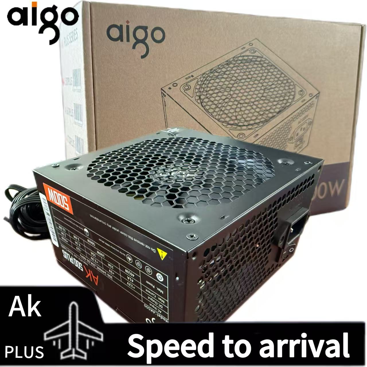 Análisis: Fuente Aigo AK 500W para PC gamer