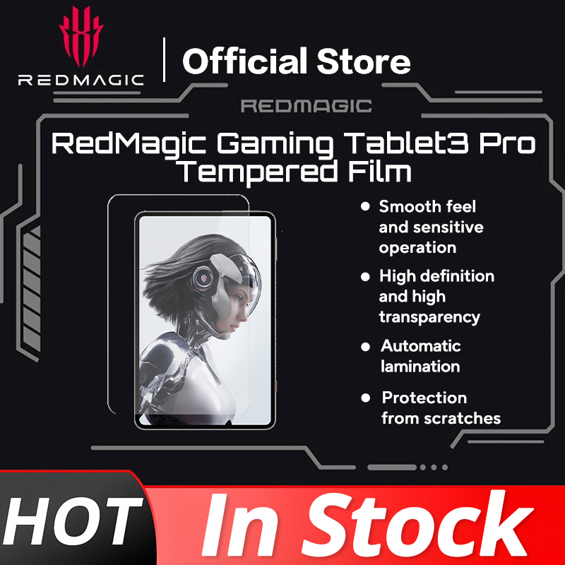 Protege tu inversión y eleva tu experiencia gaming con estilo: Este protector de pantalla HD para la REDMAGIC GAMING TABLET 3 PRO combina durabilidad y claridad visual, asegurando sesiones intensas sin preocupaciones y maximizando el rendimiento de tu dispositivo.