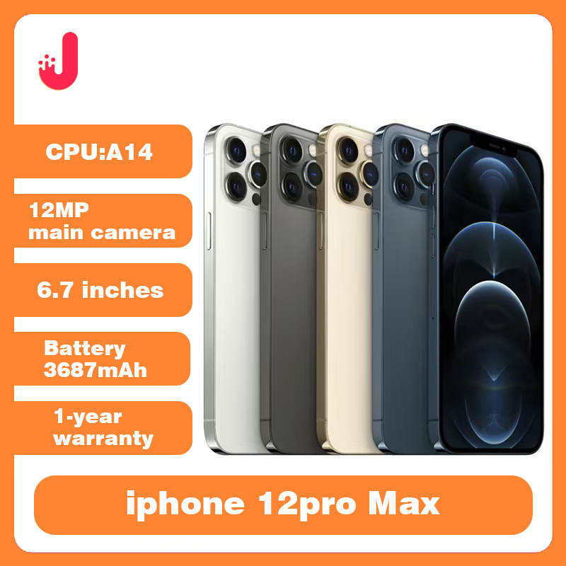 Desbloquea un rendimiento de élite a un costo mínimo: el APPLE IPHONE 12 PRO MAX reacondicionado combina el potente chip A14 BIONIC con Face ID operativo y almacenamiento amplio, ideal para quienes buscan calidad premium sin la etiqueta de precio exorbitante.