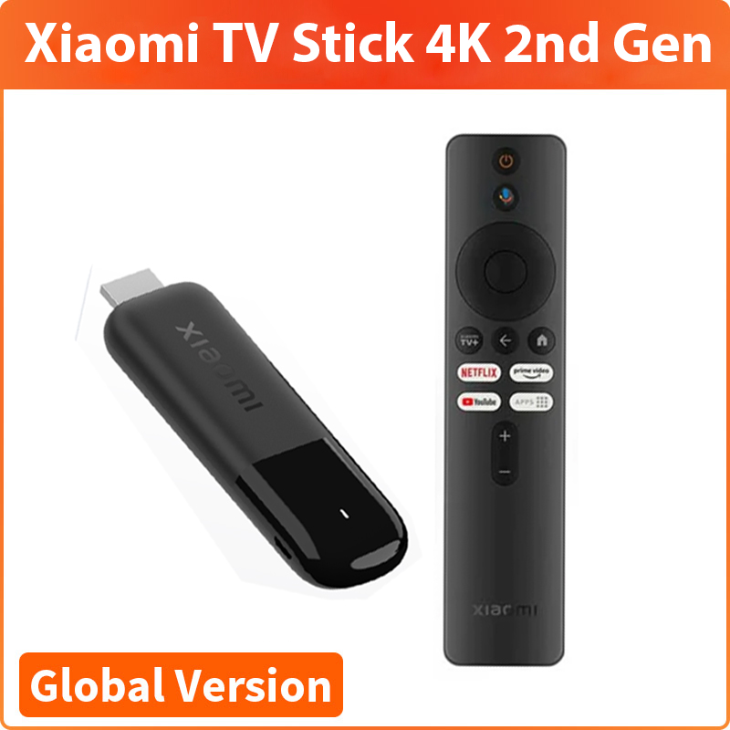 Transforma cualquier televisor en un centro de entretenimiento 4K sin complicaciones: la nueva XIAOMI TV STICK 4K SEGUNDA GENERACIÓN 2025 ofrece fluidez con Wi-Fi 6 y Dolby Vision para una experiencia cinematográfica inigualable en casa.