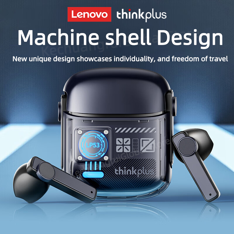Lenovo LP53: auriculares gaming con diseño mecánico y sonido claro