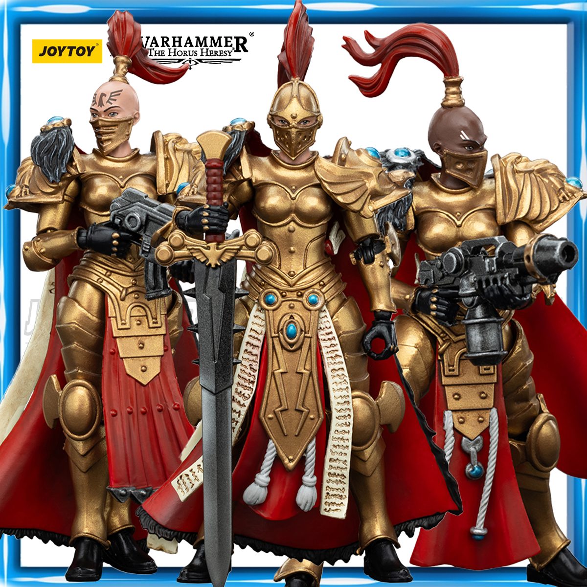 Transforma tu colección con nivel profesional: adquiere la figura JOYTOK WARHAMMER 40K SISTERS OF SILENCE WHITE FALCONS VIGILATOR CADRE MISTRESS, ideal para fans y coleccionistas que buscan piezas únicas y detalladas.