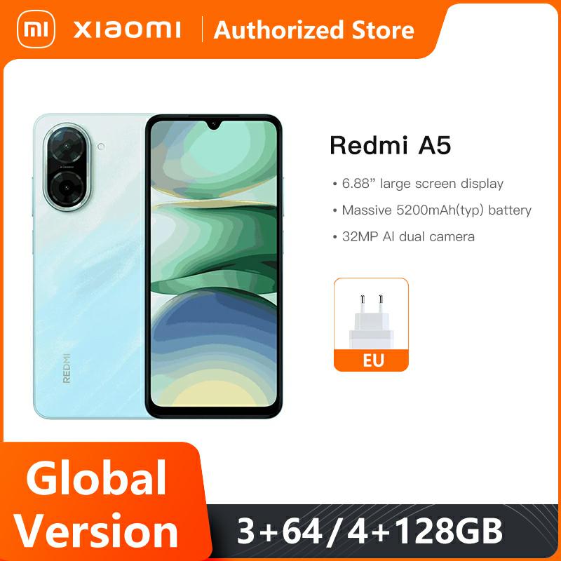 Descubre cómo el XIAOMI REDMI A5 GLOBAL VERSION transforma tu día a día con su cámara AI de 32 MP y batería gigante de 5200 mAh: La combinación perfecta de rendimiento y autonomía para usuarios exigentes que buscan calidad y durabilidad sin límites.