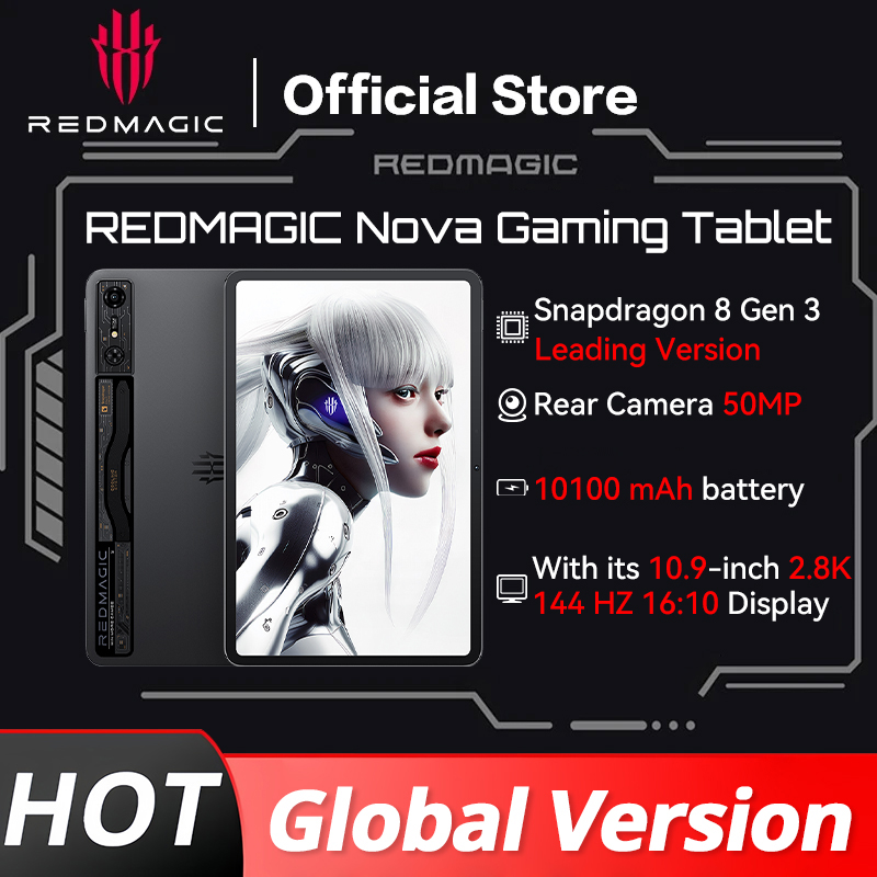 Domina el juego como nunca: Descubre la nueva tabla de gaming profesional con potencia extrema, rendimiento imbatible y autonomía récord: el REDMAGIC GAMING TABLET PAD 10.9 te lleva a la victoria.