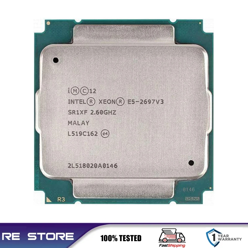 Actualiza tu servidor con rendimiento de élite: el procesador INTEL XEON E5 2697 V3 de 14 núcleos ofrece potencia profesional a un precio accesible, ideal para virtualización y rendering intensivo.