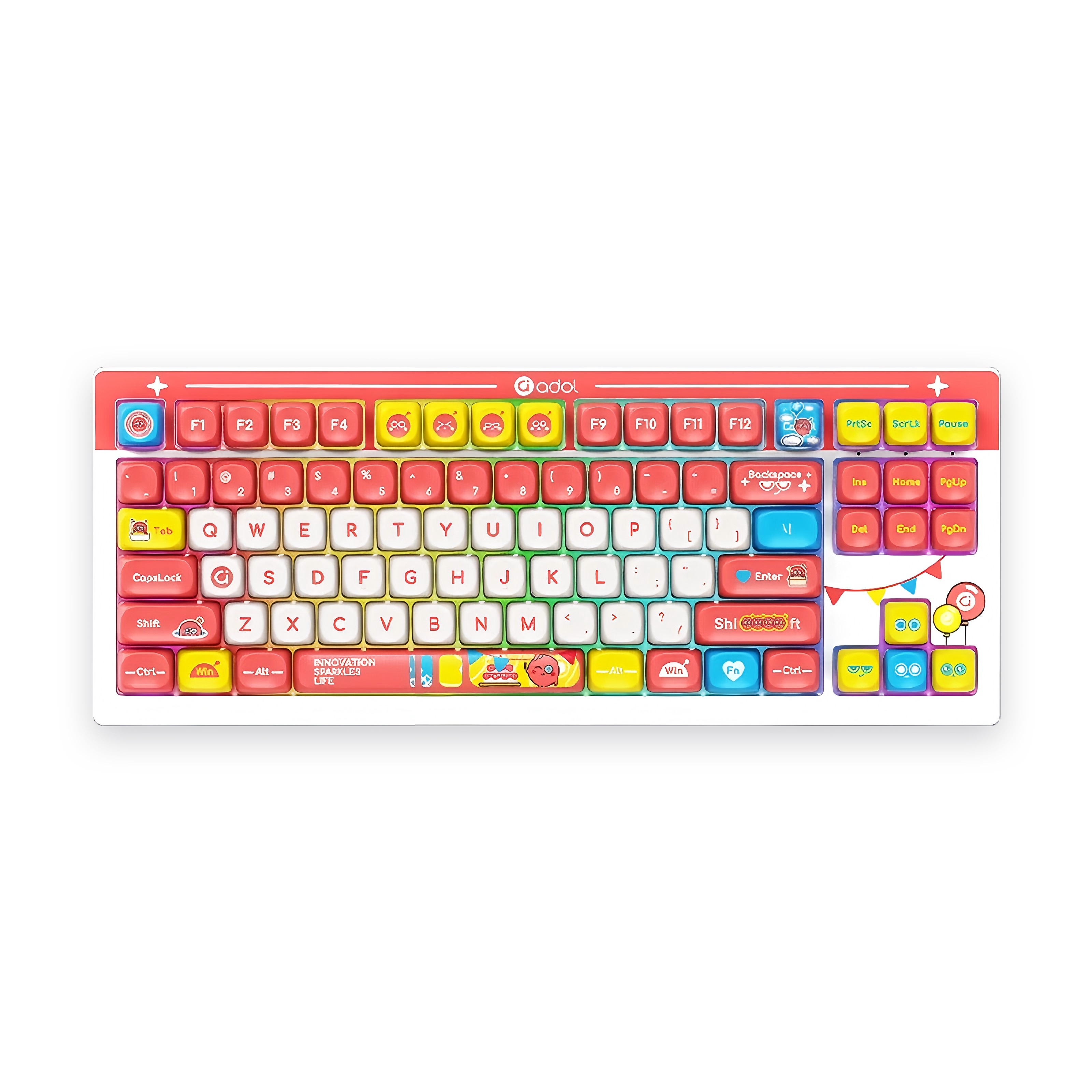 Eleva tu competitividad al instante con la precisión inigualable del teclado ASUS ADOL: combina conectividad tri-modal y ejes magnéticos para respuestas en 8000 Hz, ideal para gamers que buscan ventaja absoluta en cada partida.
