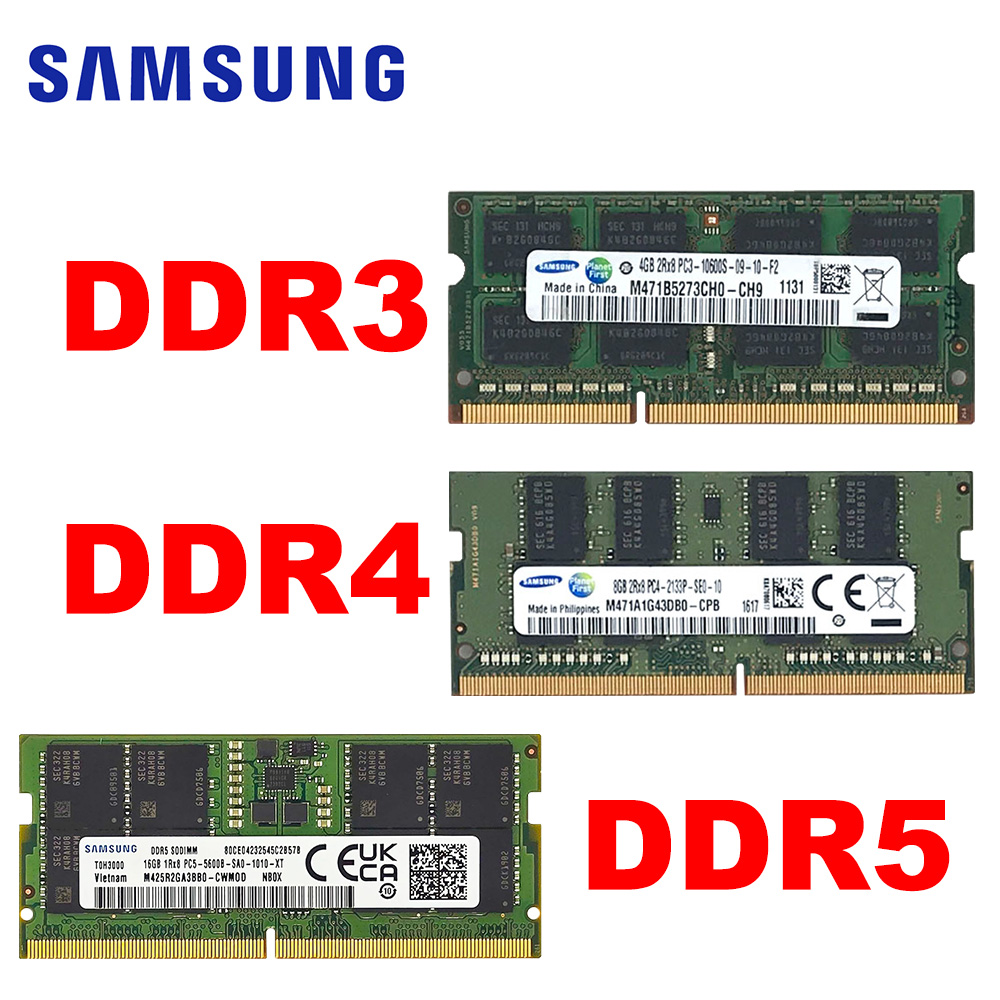 Incrementa drásticamente la velocidad de tu laptop con la memoria SAMSUNG SODIMM: desde multitarea fluida hasta gaming sin interrupciones, gracias a su compatibilidad con DDR3, DDR4 y DDR5 que asegura compatibilidad universal y un rendimiento superior en cualquier escenario.