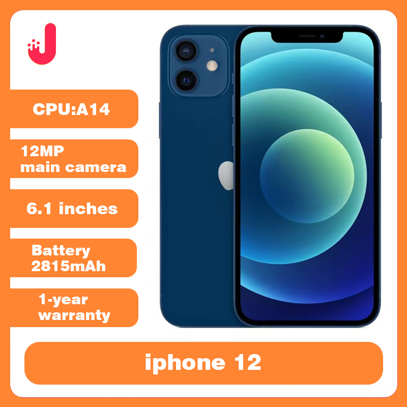 Potencia y conectividad 5G a un precio inigualable: Aprovecha el rendimiento probado del IPHONE 12 con su avanzado A14 Bionic, ofreciendo fluidez y seguridad con Face ID para tu día a día digital.