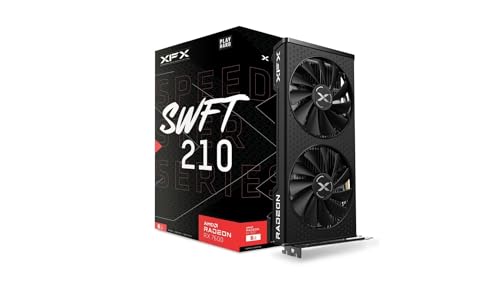 Transforma tu experiencia gaming con un rendimiento fluido y realista gracias a la arquitectura AMD RDNA 3 que incorpora la tarjeta gráfica XFX SPEEDSTER SWFT210 RADEON RX 7600, brindándote alta velocidad y calidad visual excepcional en tus juegos favoritos.