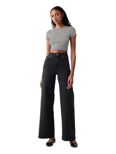 Descubre cómo estos vaqueros GAP de talle alto transforman tu estilo diario con un ajuste perfecto y comodidad excepcional: ideal para looks versátiles y modernos que realzan tu silueta sin esfuerzo.