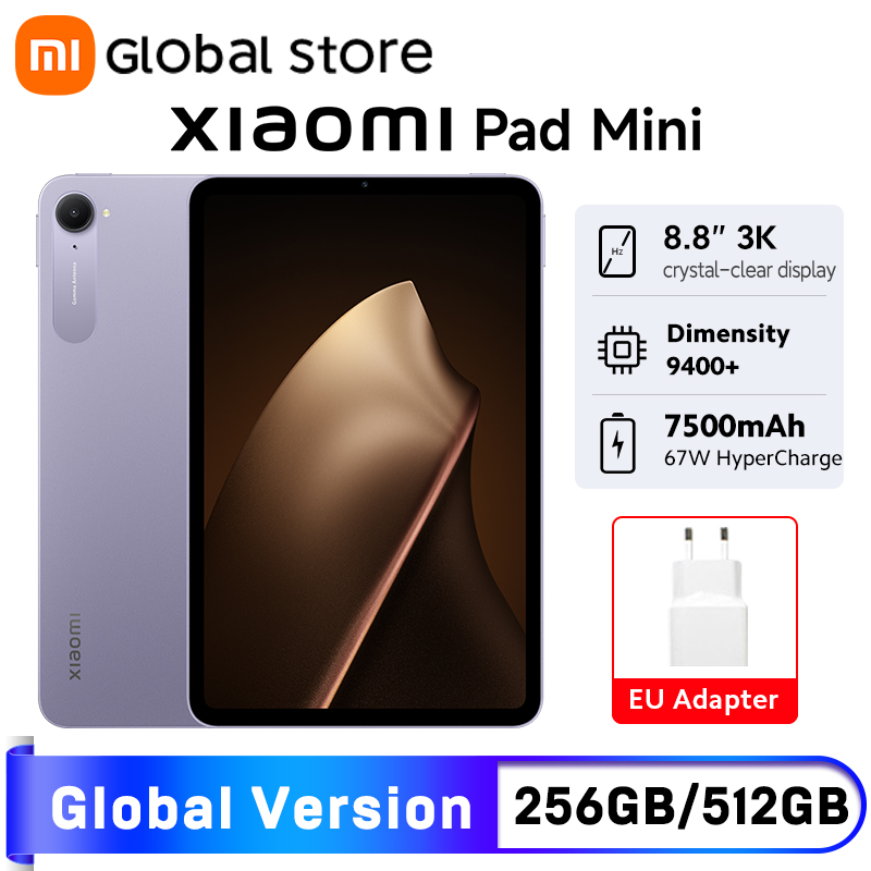 Revoluciona tu productividad móvil con esta tableta de elite: El XIAOMI PAD MINI combina potencia extrema y autonomía excepcional para quienes exigen máximo rendimiento en un formato compacto y portátil