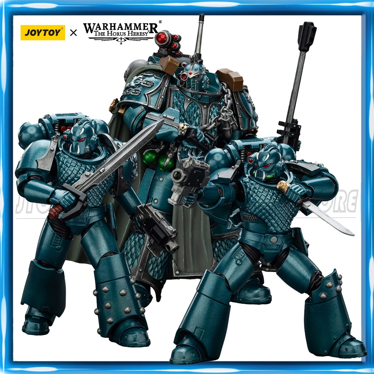 Domina la colección de figuras de acción con un diseño excepcional: Conoce la JOYTOY WARHAMMER 40K 1/18 ALPHA LEGION EXODUS THE ONE WHO IS MANY HEADHUNTER PRIME, ideal para fans y coleccionistas que buscan calidad y detalle.