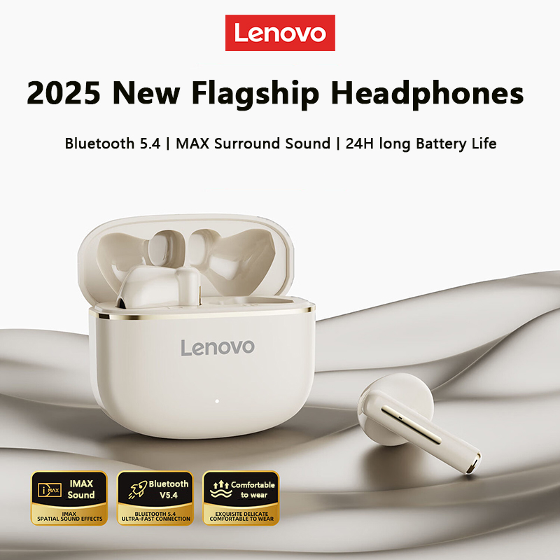Transforma tu experiencia auditiva con estos auriculares que ofrecen cancelación de ruido activa y autonomía excepcional: los LENOVO EA160 combinan tecnología Bluetooth 5.4 con 24 horas de uso continuo para un rendimiento impecable en cualquier situación, garantizando calidad de sonido premium.