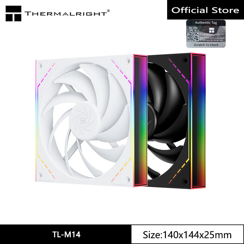 Descubre cómo transformar la refrigeración de tu PC con iluminación espectacular y flujo de aire superior: el VENTILADOR THERMALRIGHT TL-M14 ARGB garantiza temperaturas óptimas y un diseño visual impactante para cualquier setup gamer o de trabajo