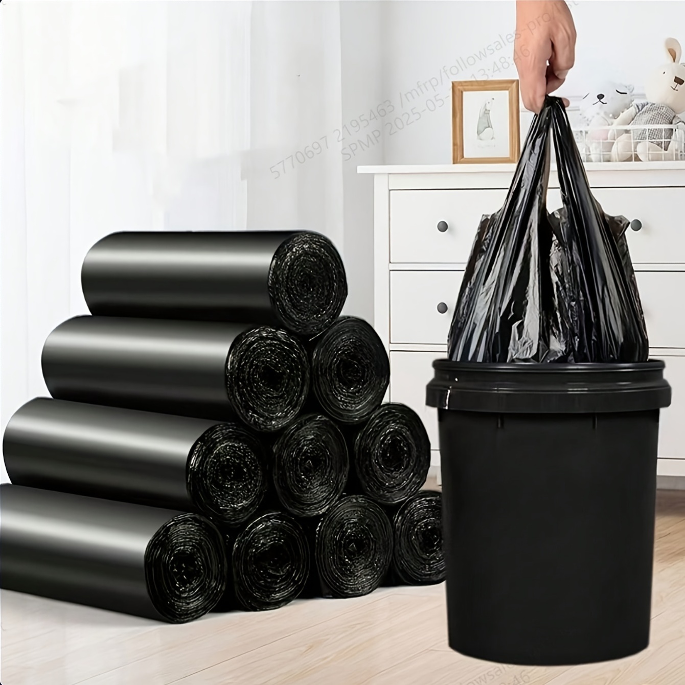Transforma tu rutina de limpieza con estas bolsas de basura indestructibles que resisten todo tipo de desechos domésticos: Descubre cómo las BOLSAS MULTIPROPÓSITO DE ALTA RESISTENCIA estilo chaleco te ofrecen durabilidad extrema y versatilidad total para cada rincón de tu hogar.