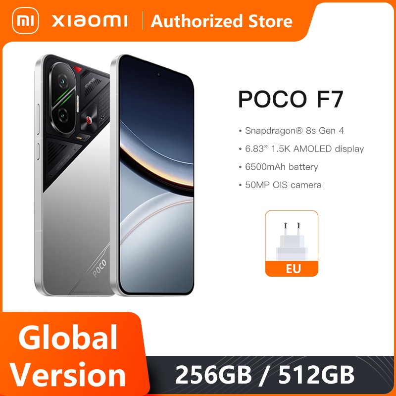 Descubre el POCO F7 5G: Olvídate de cargar tu móvil cada día gracias a su batería de 6500 mAh que combina potencia Snapdragon 8s Gen 4 con carga ultrarrápida de 90W para una autonomía revolucionaria y fotografías profesionales con su cámara de 50 MP OIS en un diseño elegante y asequible.