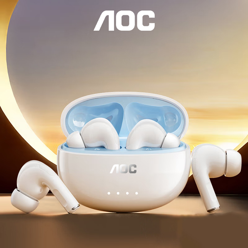Transforma tu experiencia auditiva con estos auriculares inalámbricos que ofrecen calidad de sonido premium: AOC ACT2511 TWS combinan Bluetooth 5.4, cancelación de ruido y 18 horas de autonomía para un rendimiento excepcional en cualquier situación.