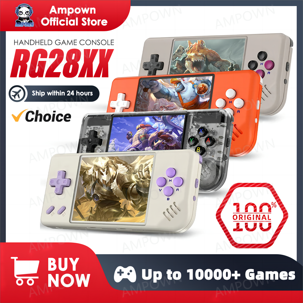 Descubre una revolución portátil: La consola ANBERNIC RG28XX eleva tu entretenimiento con su pantalla IPS nítida, salida HDMI y versatilidad para juegos, películas y lectura, ideal para regalos y uso diario.