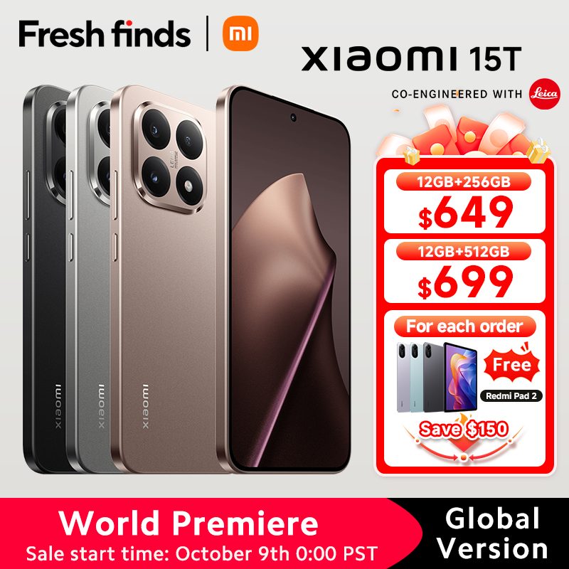 Descubre cómo el XIAOMI 15T revoluciona tu experiencia móvil con su lanzamiento inminente: este smartphone de alta gama combina potencia y diseño para ofrecer un rendimiento excepcional que te mantendrá conectado como nunca antes.