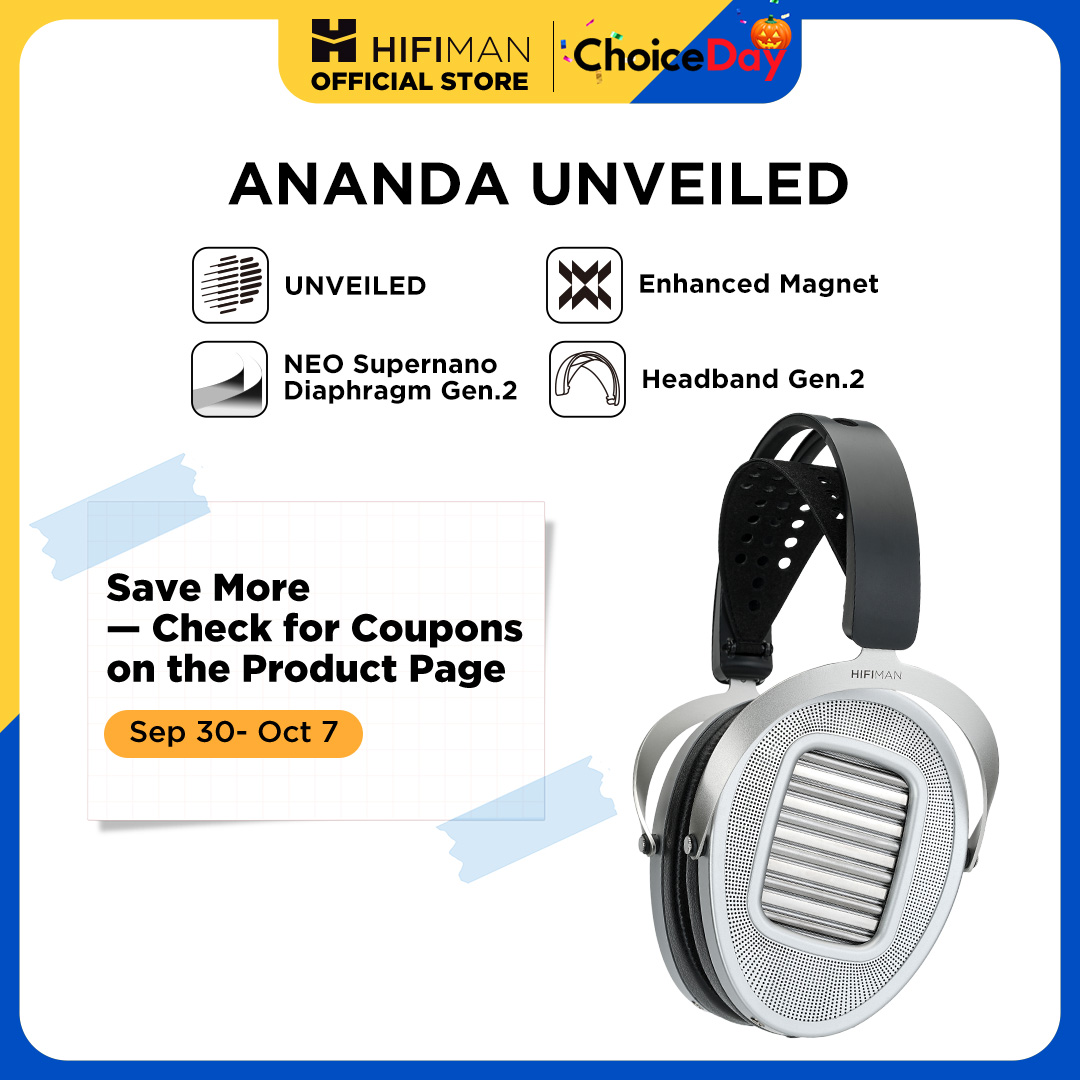 Transforma tu experiencia auditiva con una claridad que te hará redescubrir tu música favorita: los HIFIMAN ANANDA UNVEILED ofrecen una inmersión sonora superior gracias a su imán mejorado, ideal para quienes buscan fidelidad extrema sin compromisos.