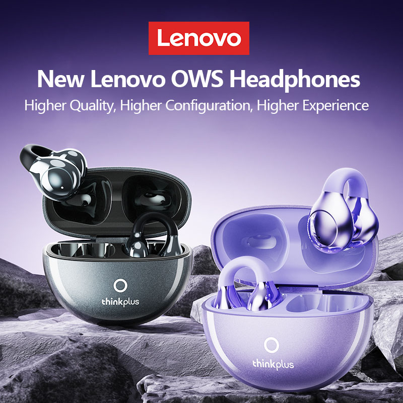 Transforma tus entrenamientos con audio cristalino: auriculares que se mantienen firmes durante la actividad más intensa - LENOVO LP25 combinan cancelación de ruido avanzada con comodidad extrema para una experiencia auditiva premium