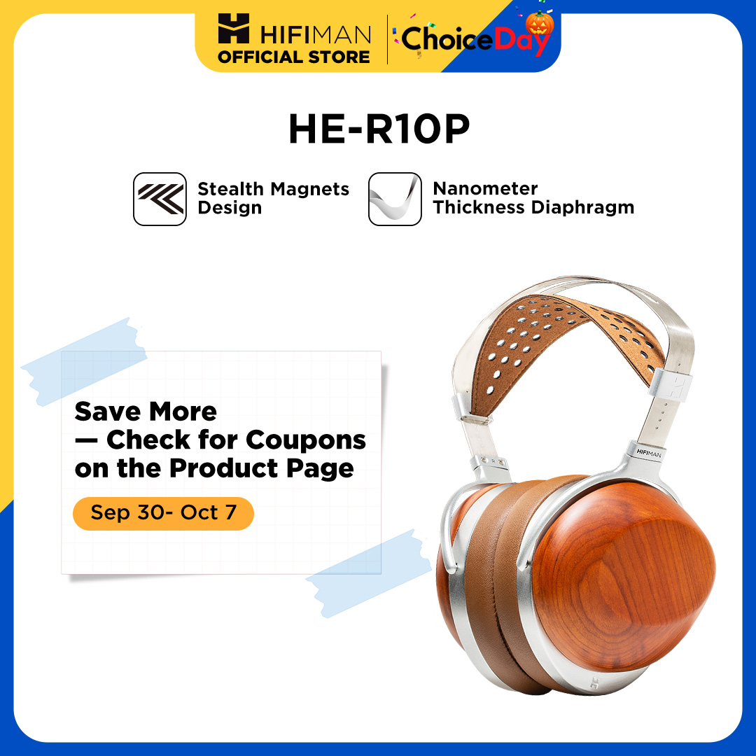 Transforma tu escucha con claridad y detalle sin precedentes: el HIFIMAN HE-R10 PLANAR VERSION-STEALTH MAGNETS utiliza tecnología de imanes sigilosos para ofrecer un sonido envolvente y profundo, ideal para audiófilos que buscan la excelencia acústica en cada nota.