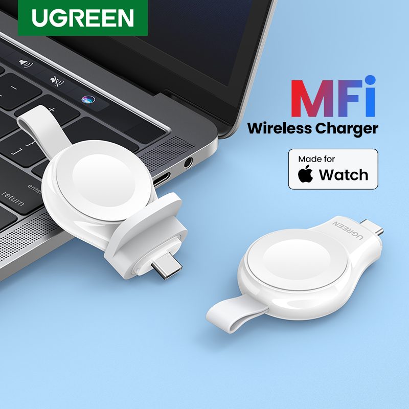 Carga tu APPLE WATCH como un experto: El UGREEN MFi MAGNÉTICO triplica la velocidad con USB-C - La solución portátil que todos los usuarios de Ultra 2/Series 9 necesitan