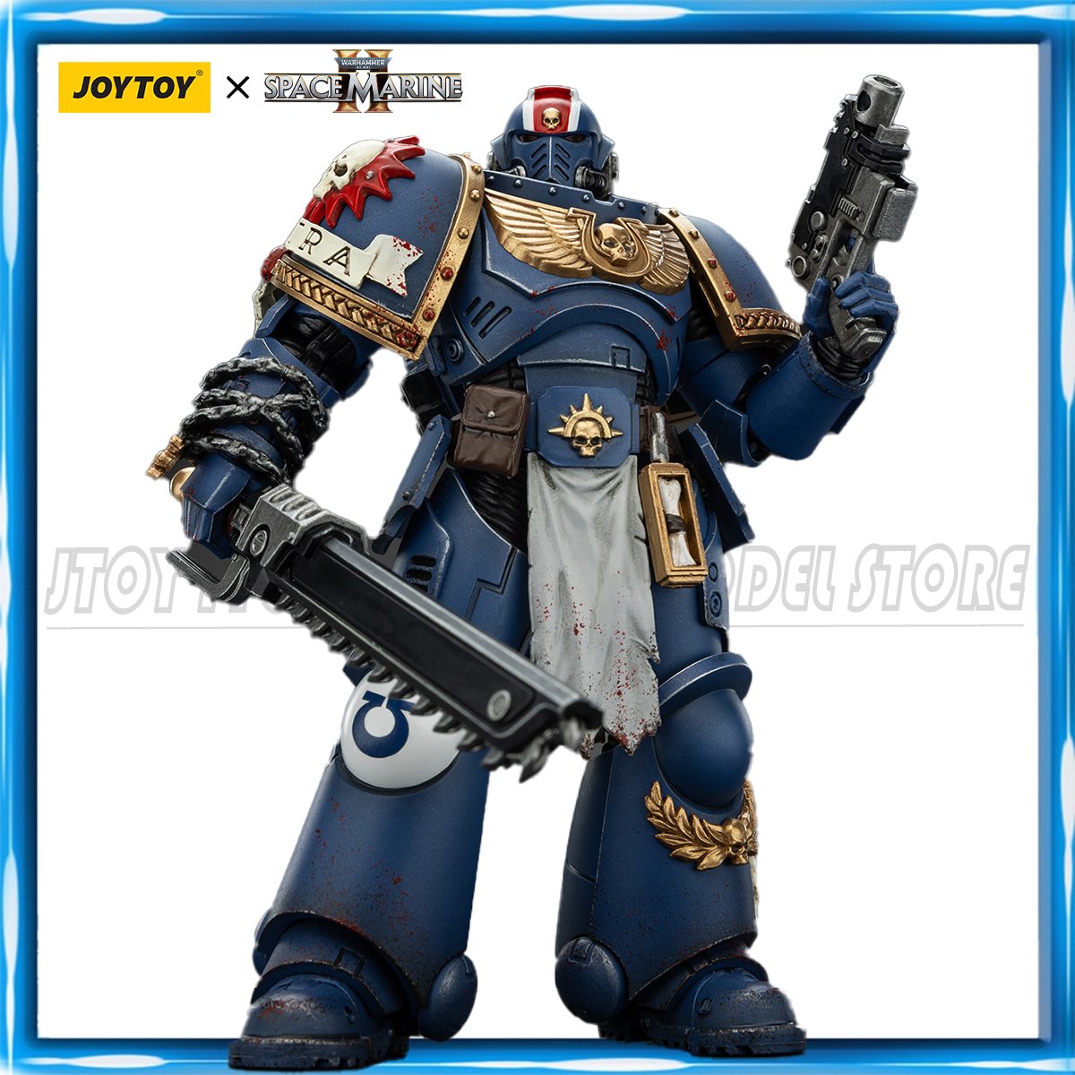Domina tu colección con detalle y realismo absolutos: la figura JOYTOY WARHAMMER 40K 1/18 SPACE MARINES ULTRA MARINES LIEUTENANT TITUS eleva cualquier estantería gracias a su diseño de edición limitada y articulación precisa, un tesoro para fanáticos y nuevos coleccionistas.